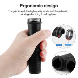 Punhos de guidão de bicicleta antiderrapante, impressão de camuflagem, borracha macia, punhos do guidão para MTB, bicicletas Bmx, design ergonômico - Image 2