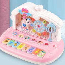 Instrumento Musical com Som e Luz, Brinquedos Aprendizes do Floco de Neve, Piano Eletrônico, Presentes para Meninos e Meninas, 1 Ano, 2 Anos, 3 Anos - Image 6