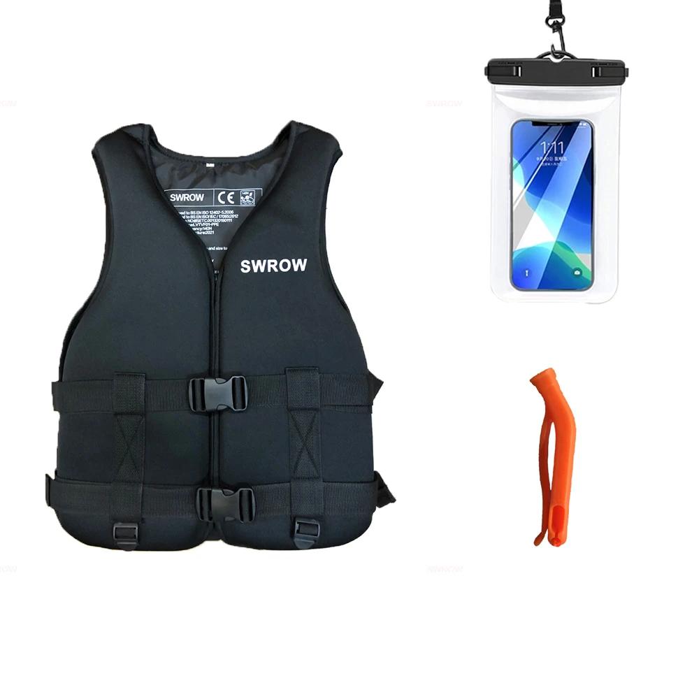 Neoprene Safety Life Vest para adultos, Water Wakeboard, natação, pesca, surf, caiaque, passeios de barco - Image 1