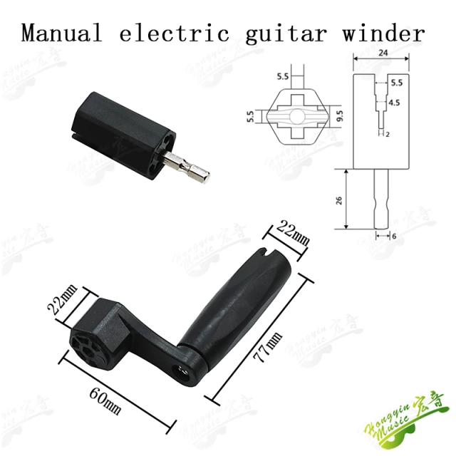 Plug Elétrico Automático para Guitarra Acústica com Broca Rotativa e Mudança de Corda Bass
