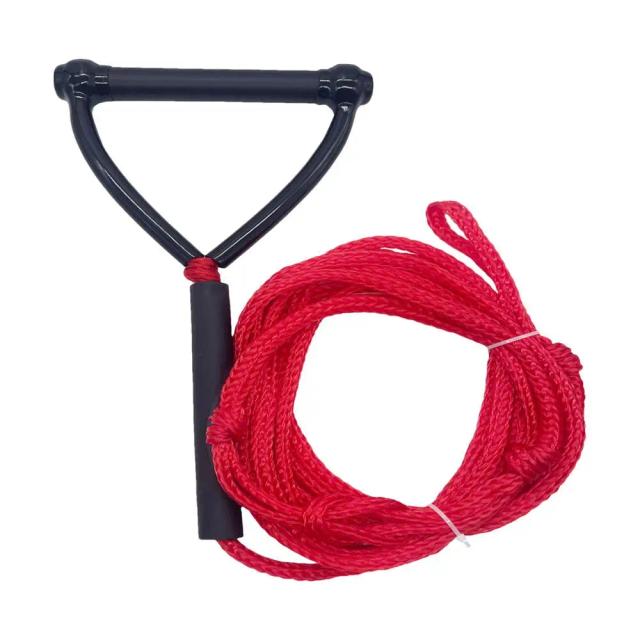 Corda de Esqui Aquático Multifuncional Heavy Duty com Alça Leve para Wakeboard e Wake Surf