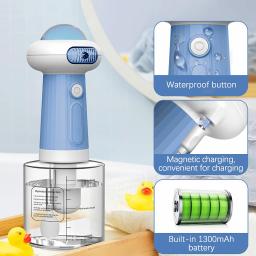 Máquina elétrica automática de espuma de gato, Carregamento magnético, Grande produção de espuma para gatos, cães, animais domésticos - Image 3