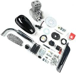 Kit de motor de bicicleta elétrica, moto motor a gasolina, motor para DIY, mountain bike, conjunto completo, 100cc, 2 tempos, 36 dentes, 44 dentes - Image 3