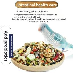 Serilak Bird Food Mix Seeds, Papagaio alimento para aves, Catraca Vitamina Millet, Calopsita, Vitaminas Frutas e Legumes, Frutas secas - Image 5