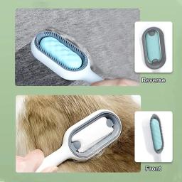 Escova de limpeza com tanque de água, removedor de massagem, pente para gato e cachorro, suprimentos gerais, produtos para animais - Image 2