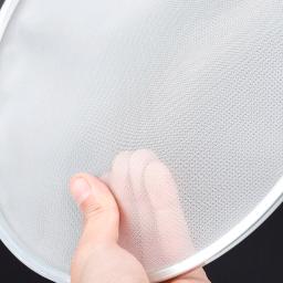 10 Polegada cabeça de tambor de camada dupla cabeças de tambor silencioso malha branca pele para baixo conjunto kit percussão instrumento musical peças - Image 3
