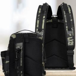 Mochila de assalto tático para homens, bolsa de pesca, molle para exterior, caminhadas, camping, caça mochila, bolsa sling, 20L - Image 6