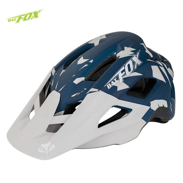 Capacete de Bicicleta Leve com Viseira Ajustável para MTB - Proteção Ideal para Adultos e Adolescentes