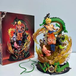 Dragon Ball Z Figuras de Ação Goku, Estátua em PVC GK, Brinquedos Modelo Colecionáveis, Presente, Ssj3, 20cm - Image 1