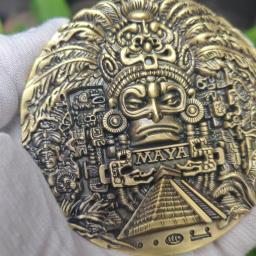 Grande Coleção De Moedas Comemorativas Americanas, Moedas Maias, American Morgan - Image 2
