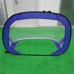 Objetivo pop-up dobrável do futebol para crianças, rede do futebol, uso interno ou exterior, porta portátil do futebol com Hangbag - Image 1