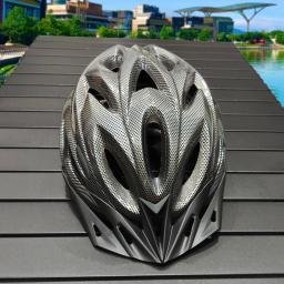 PMT-Capacete De Ciclismo Leve Com Forro De Conforto, Hollow Riding Safety Head Protection, Capacete De Bicicleta MTB, Capacete De Bicicleta Padrão De Carbono - Image 3