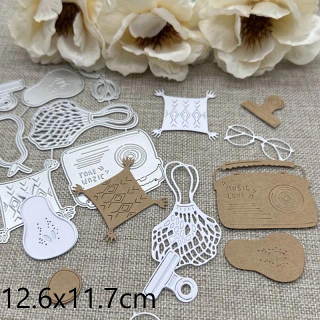 Transforme seu Natal com Stencils Metal para Scrapbooking e Artesanato Decorativo - Novos Cortes e Moldes para DIY