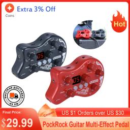 Ammoon-Pedal portátil de efeito guitarra elétrica, processador multi-efeitos, PockRock, acessórios de guitarra - Image 1