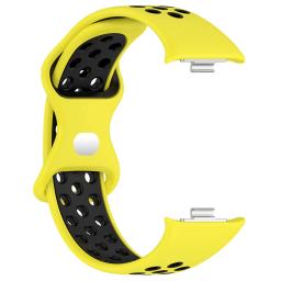 Silicone Sport Pulseira para Xiaomi Redmi Watch 4, Pulseira Respirável, Pulseira Confortável, Pulseira Inteligente - Image 4