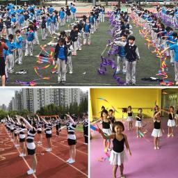 Fita de ginástica colorida para dança e balé, equipamento de treino, 2/4/6 metros - Image 2