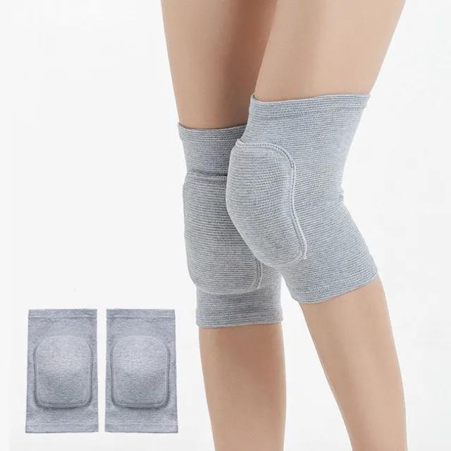 Joelheiras de Fitness para Mulheres - Suporte Elástico Espessado para Dança e Treinamento, Alívio da Artrite