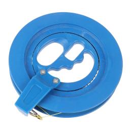 Carretel plástico do pipas do ABS, enrolamento azul do aperto com 150m linha, 16cm - Image 6