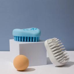 Luva de lavagem para animais de estimação, escova de banho para cão e gato, comb, comb, para pêlo de puppy, limpeza, suprimentos para pet - Image 2
