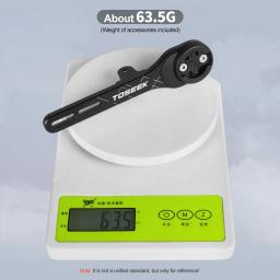 TOSEEK-Suporte do computador de bicicleta, cronômetro, GPS Bike Support, suporte de bicicleta, acessórios de bicicleta, Garmin, Gopro, Bryton, Wahoo - Image 3