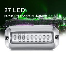 Barco de navegação luz 50/80w 27/42 led subaquática pontão barco marinho transom luz ip68 à prova dip68 água led navio feixe luz - Image 6