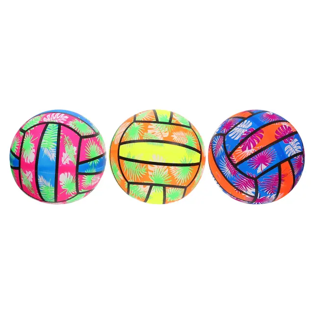 Bolas de Voleibol Infláveis para Crianças - Diversão na Piscina, Praia e Ao Ar Livre (3 Peças)