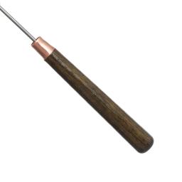 1pc costura awl alça de madeira liga cone agulha sapatos reparação agulhas acessórios de costura sacos buraco gancho diy artesanal ferramenta de couro - Image 3