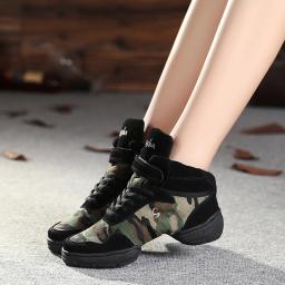 Sapatos De Dança Para As Mulheres Jazz Shoes Meninas Esportes Tênis Das Senhoras Sola Macia Respiração Dança Moderna Respirável Dança Leve - Image 6