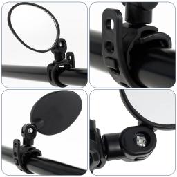 Bicicleta ajustável retrovisores, à prova de ruptura, guidão de bicicleta, espelho retrovisor, rotação de 360 °, 2pcs - Image 3