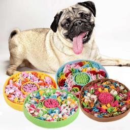 Snuffle Mat para cão, Brinquedos de alívio do estresse para cães Enigma de enriquecimento Cão brinquedos para alimentação Cão Sniff Mat, Slow Eating Puzzle Feeder - Image 1