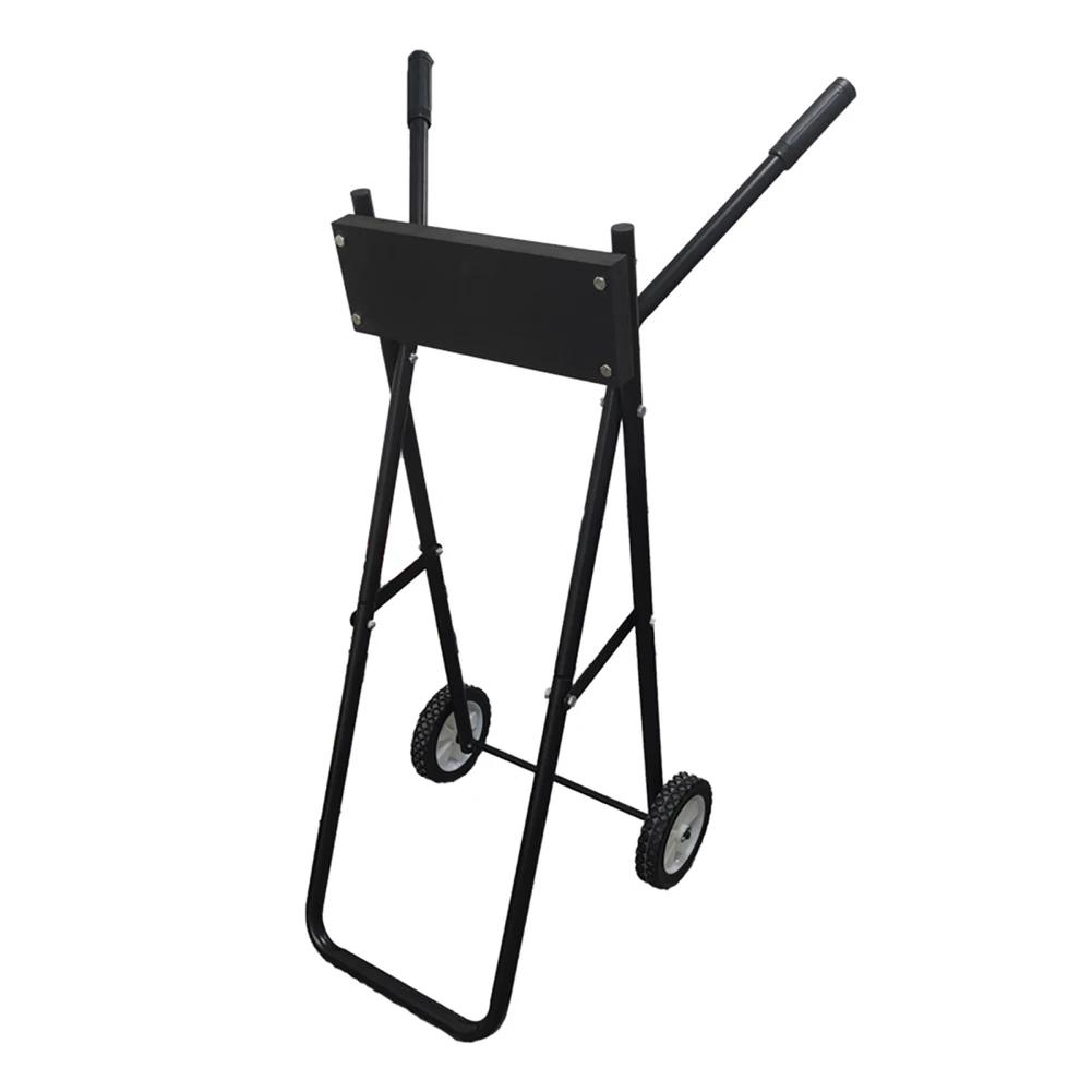 Suporte do motor do barco de fora, Heavy Duty, Carrinho de suporte do motor, Armazenamento com 2 rodas - Image 1