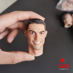 Basketball Football Player Cabeça Escultura, Masculino Modelo de Escultura, Fit 12-Polegada Action Figuras Corpo, 1:6 Escala - Image 4