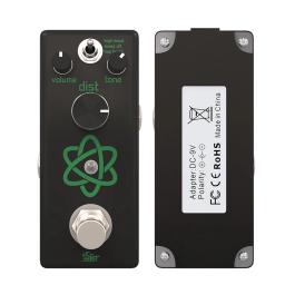 Pedal de efeito de guitarra de distorção de metal pesado ISET Hight Boost/Boost Off/Low Boost Pedal True Bypass Peças e acessórios de guitarra - Image 1