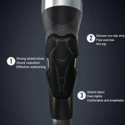 Leve Anti-Colisão Esporte Joelheira, Joelheira Respirável, Protetor De Apoio Do Joelho, Voleibol, Basquete, Segurança Esportiva, 1Pc - Image 3