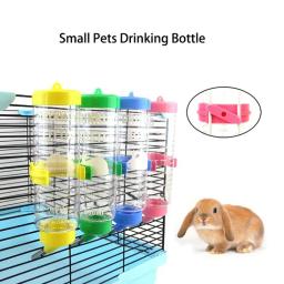 Garrafa de água plástica para pequenos animais, Alimentador de hamster, Gancho de gaiola, Garrafa pendurada, 80 ml, 125 ml, 250ml - Image 2