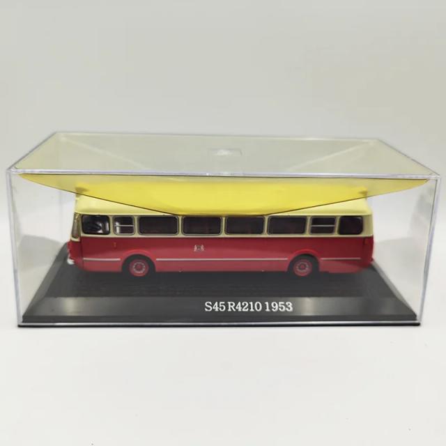 Coleção de Brinquedos Diecast Alloy Bus em Escala 1:72 - Modelos Clássicos para Adultos, Ideais para Presente e Exibição Estática