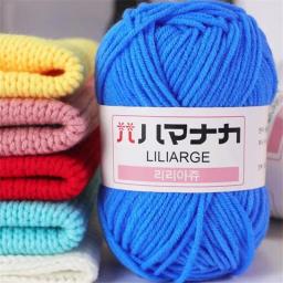 Fios de algodão multicolor, Tricô Thread Supplies, Crochê Craft para crochê e tricô Fios Starter para iniciantes, 25g - Image 6