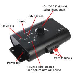 Sistema eletrônico de vedação Pet, cerca elétrica do cão de contenção, colar do treinamento do cão, impermeável som choque colarinho, Pet acessórios - Image 4