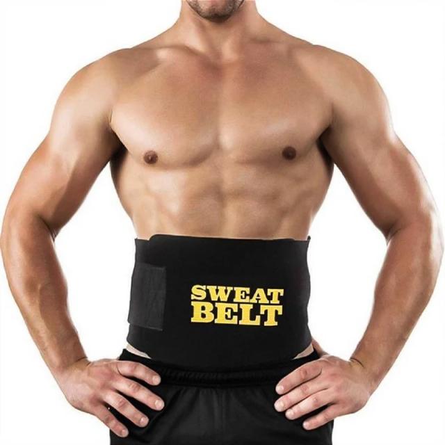 Cinto de Neoprene com Suporte para Abdômen: Ideal para Homens e Mulheres, Belly Trainer e Protetor Tummy para Exercícios