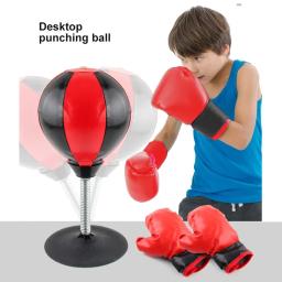 Saco de perfuração ajustável para crianças, Boxe Speed Bag para treinamento, Equipamento de boxe, Stress Relief, Fitness Presentes para meninos - Image 3