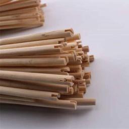 Flecha De Madeira Natural Com Borracha, Arco De Tiro Com Arco Macio, Flecha Dedicada, Comprimento 7mm, 42cm, 6Pcs - Image 4