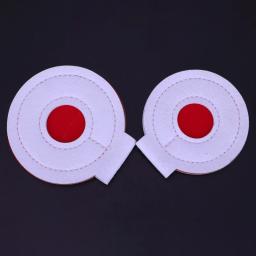 Bullseye Slingshot Alvo, Treinamento e Tiro, Material de Microfibra, 3 cm, 4 cm, 5 cm, 6 cm, 7 cm, 8cm - Image 2