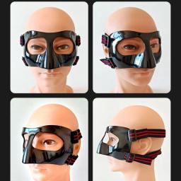 Máscara facial esportiva para crianças, capa facial atlética, guarda nariz de futebol, escudo de luta, fitness, homens, mulheres, adolescentes, crianças - Image 6