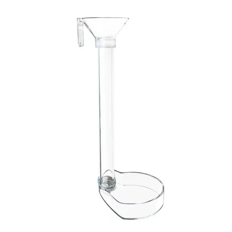 Tubo de alimentação para peixes, camarão, caracóis, suprimentos de alimentação para aquário, tanques de camarão, pote de cristal - Image 1