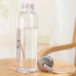 Garrafa de água plástica transparente, Copo de café portátil esporte chá, Beber Garrafas esportivas escolares, 300 ml, 400 ml, 500ml - Image 4