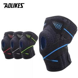 Aolikes 1 pçs joelheira joelheira suporte de joelho de segurança esportiva profissional protetor protetor protetor de almofada gel - Image 6