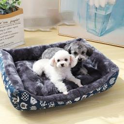 Pet Dog Bed and Sofa Mats, Coussin Chien, Animais Acessórios, Cesta Suprimentos, Grande, Médio, Pequena Casa, Cat Bed, Pet Products - Image 1