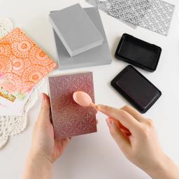 Carimbo de espuma para criar fundo estampado reverso mistura reutilizável moldável blocos de espuma ferramenta para artesanato de papel cartão frontal fazendo - Image 2