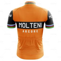 Camisa de ciclismo da bicicleta dos homens respirável manga curta verão amarelo fábrica vendas diretas conjunto roupas homem ciclismo maillot - Image 5