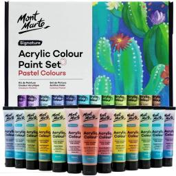 Conjunto profissional de tinta acrílica, 12 ou 24 cores, tubos 36ml, perfeito para tela, madeira, tecido, couro, papelão, papel, mdf e artesanato - Image 6